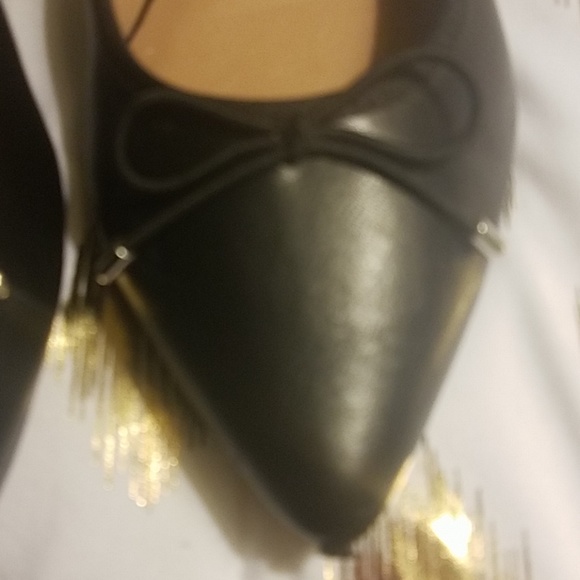 black pointy ballet flats - Picture 4 of 4